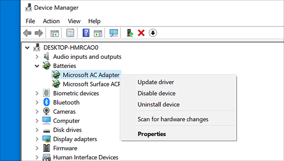 Update Device drivers 