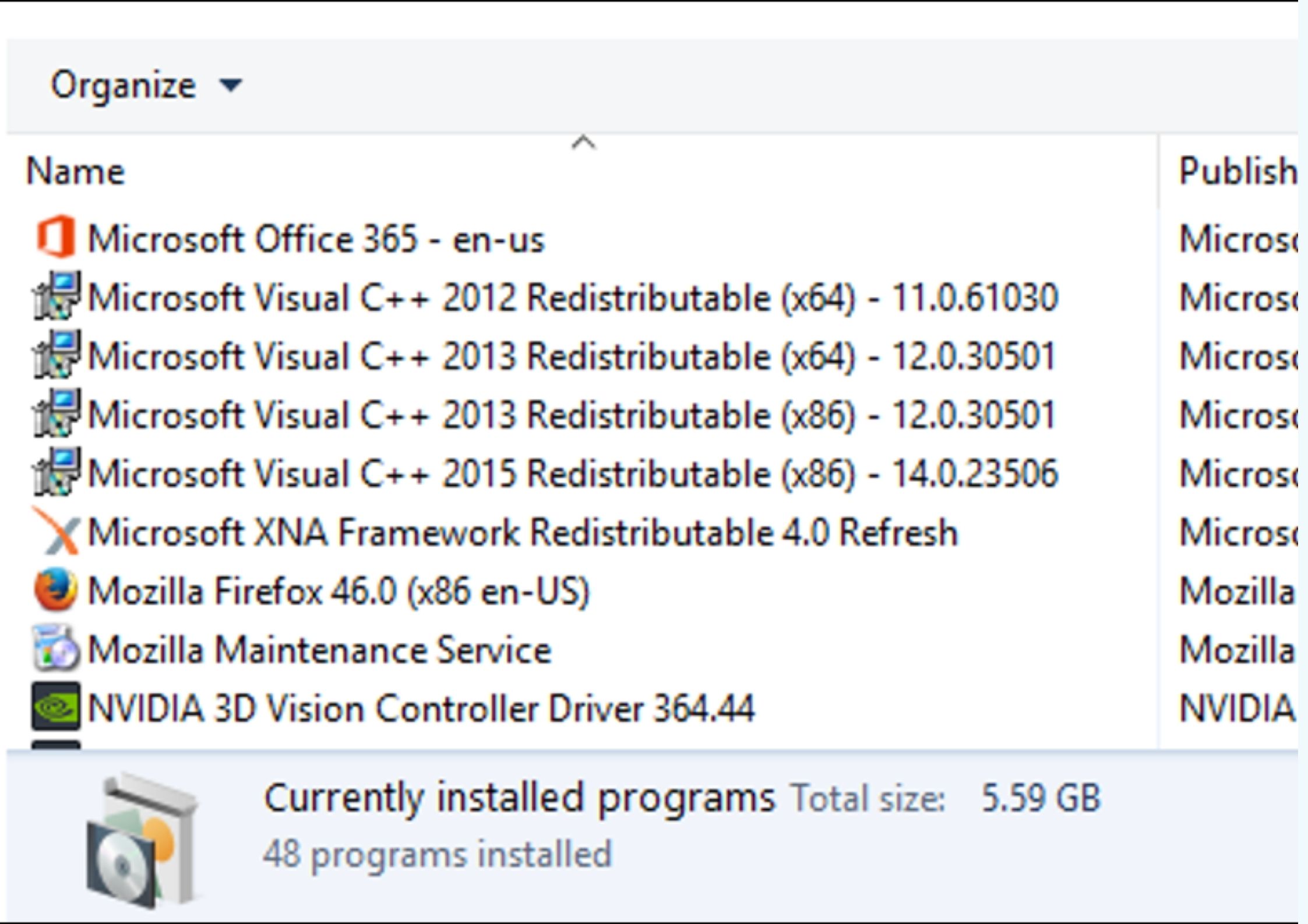 Repair Visual C++ Redistributable for Visual Studio