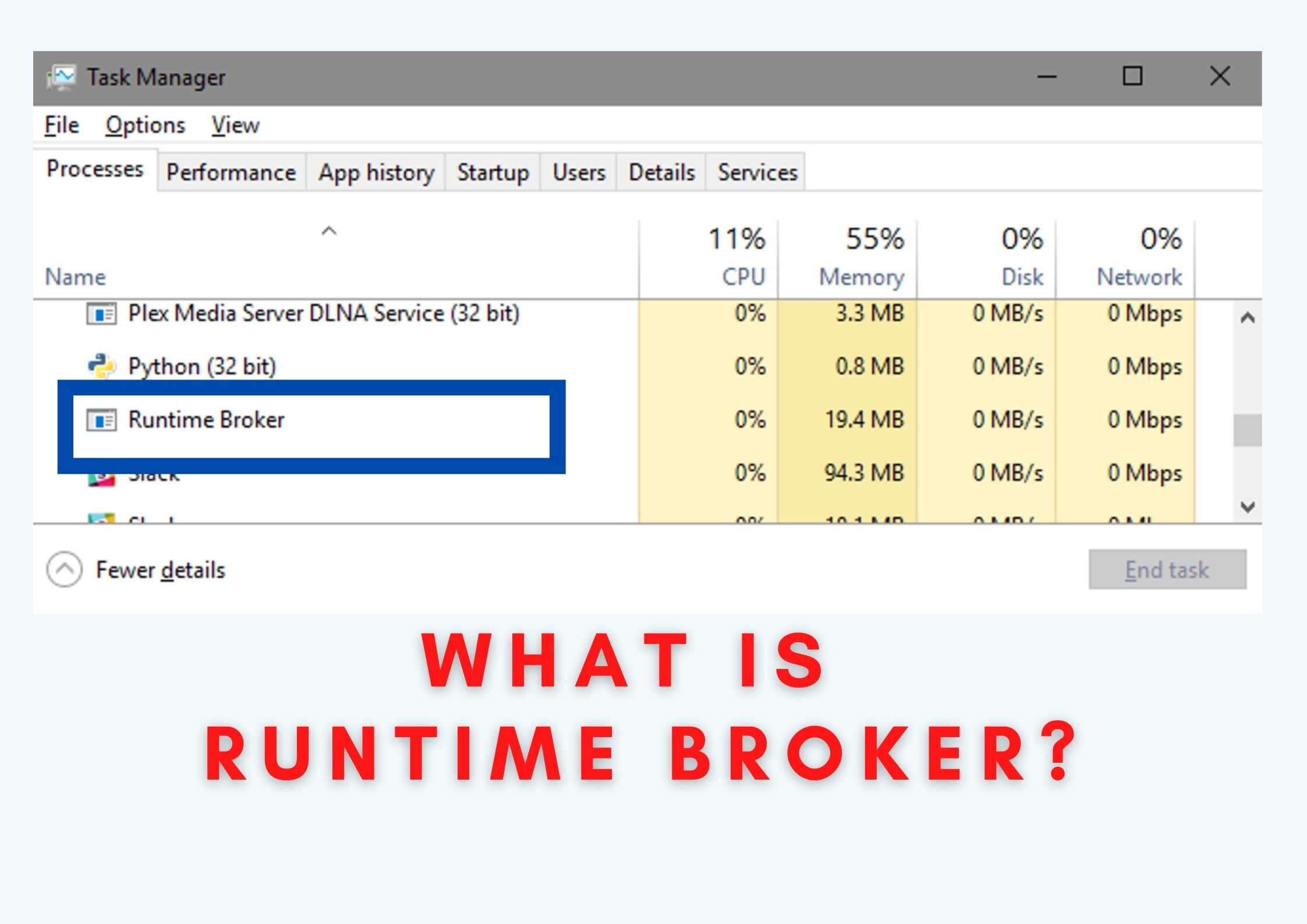 User broker что это. Runtime broker что это.